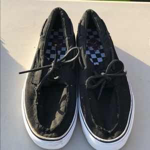 Vans Men’s Boat Shoe Black Size 9